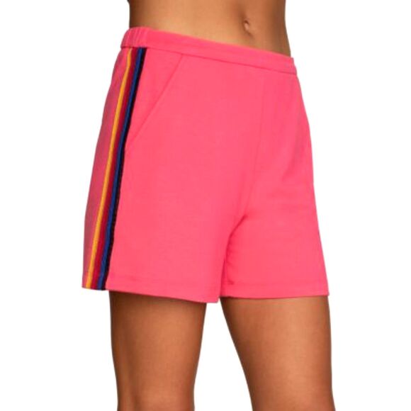 Trina Turk Emmy Side Striped Watermelon Pink Pull On Shorts XXL NWT SRP $188 - Picture 2 of 14